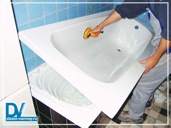 Doublures acryliques dans le bain - tout sur les égouts